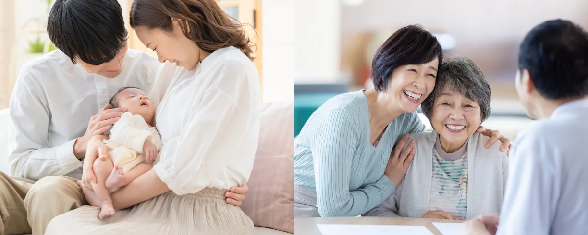 家族３親等イメージ画像